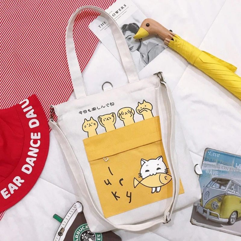 DPS 3in1 Tas Bahu Tote Bag Wanita Resleting