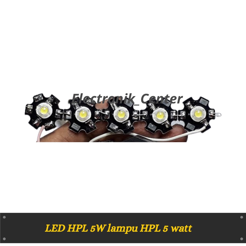 LED HPL 5W lampu HPL 5 watt