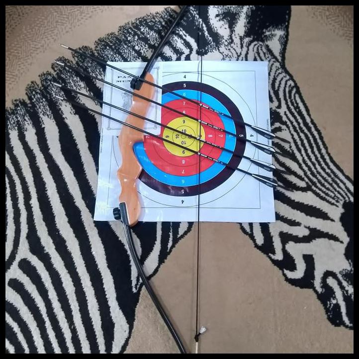Panah Paket 4 Arrow Fiber khusus Dewasa Busur / Panahan / Archery DISKON