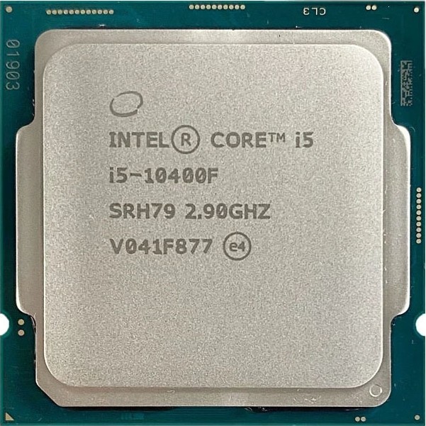 Processor Intel Core i5-10400f Box 2.9Ghz-4.3Ghz LGA 1200 12mb cache 12 threads 6 core 65w gen 10 Comet lake