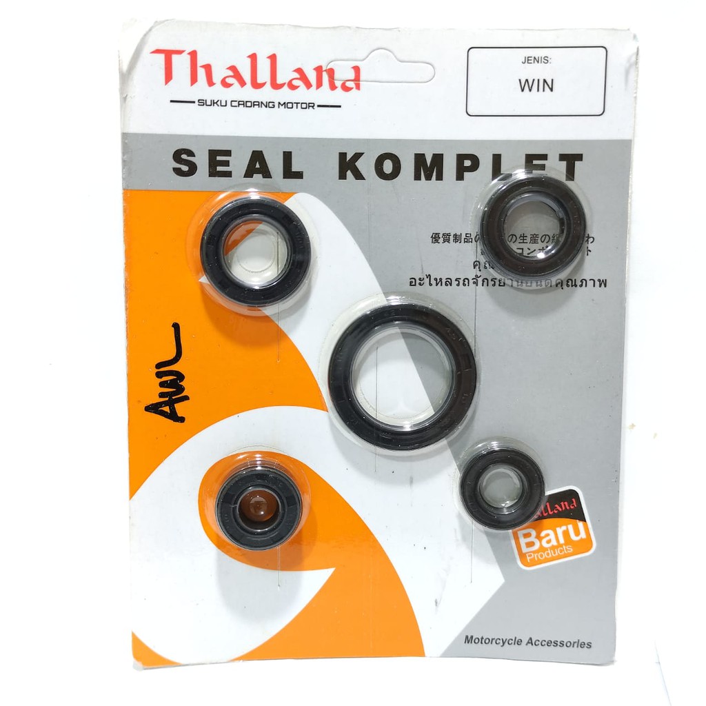 OIL SEAL MESIN KIT SIL OLI KOMPLIT WIN 100