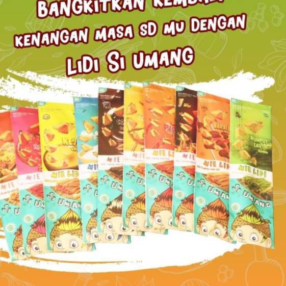 

Kirim LANGSUNG LIDI SI UMANG / LIDI SIUMANG / MIE LIDI SIUMANG#