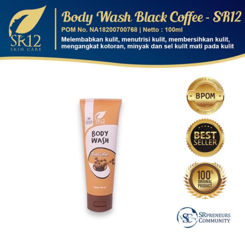 BODYWASH BLACK COFFE