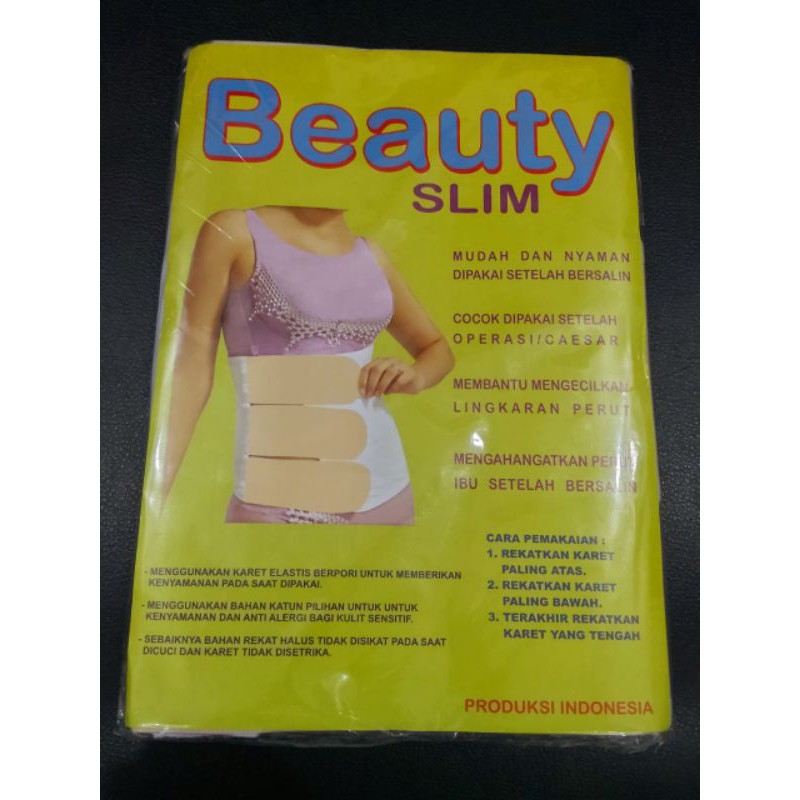 GURITA KORSET PEREKAT BEAUTY SLIM PASCA MELAHIRKAN