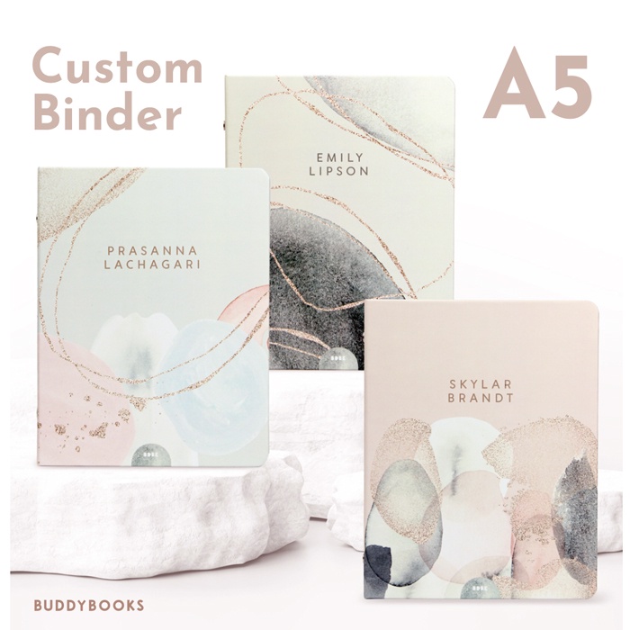 

Binder A5 20 ring 6 ring Custom Binder Buddybooks series 1