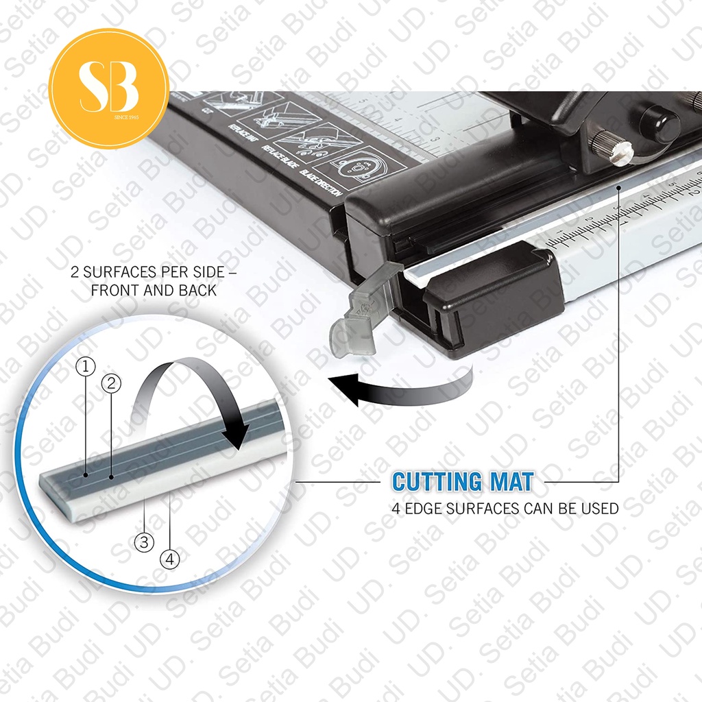 Alat Pemotong Kertas Rotary Carl DC-2A3N Trimmer 2A3 N DC2A3N