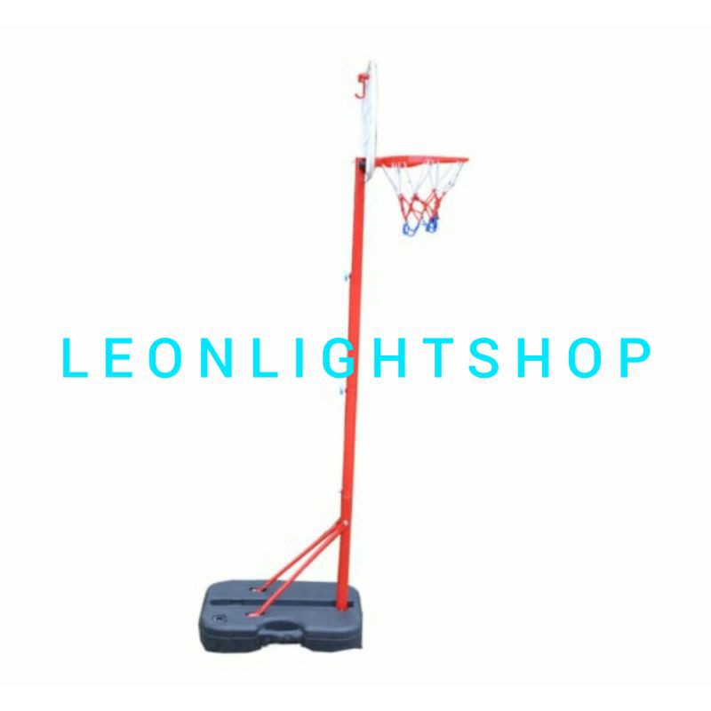 BERWYN STAND BOLA BASKET PORTABLE MERAH/ACE BASKETBALL STAND KIDS/ACE RING BASKET STANDING ANAK-ANAK