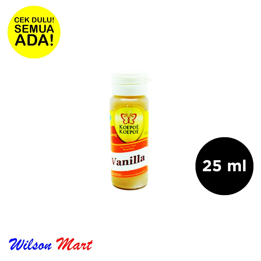 

KOEPOE KOEPOE PERASA FLAVORING VANILLA 25 ML