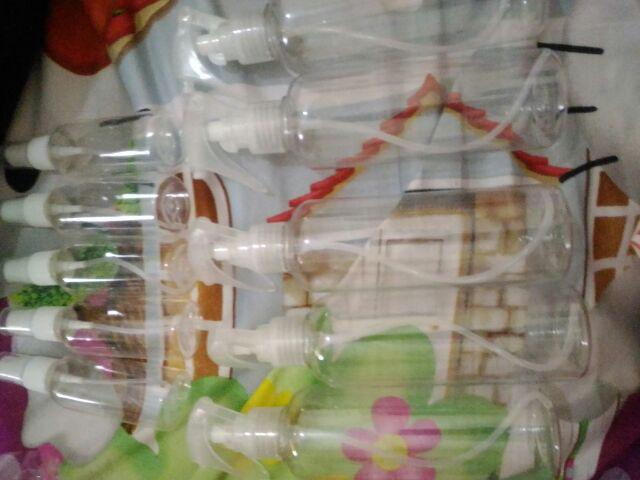 Botol Pet 250 Ml Natural Spray Tembak Natural