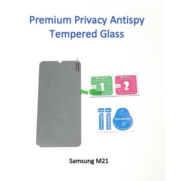 Samsung M21 / M51 / Privacy Anti Spy / Antispy Premium Tempered Glass