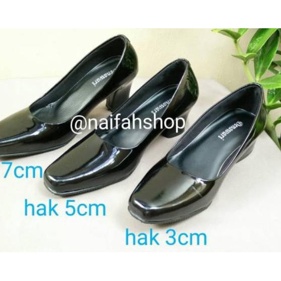 Star Seller.♞ Sepatu PDH wanita merk Denawari depan Lancip ,.
