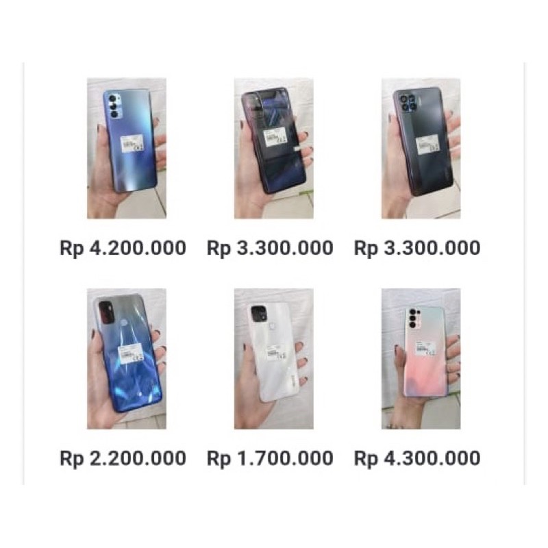 HP DEMOLIVE HP BARU TANPA DUS GARANSI RESMI