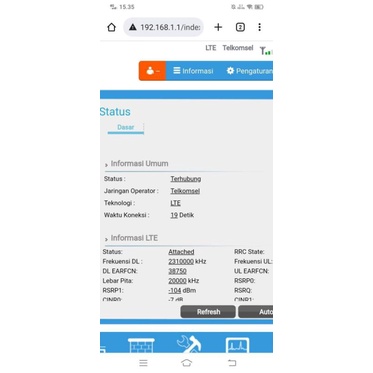 modem bolt bl400 sudah unlock