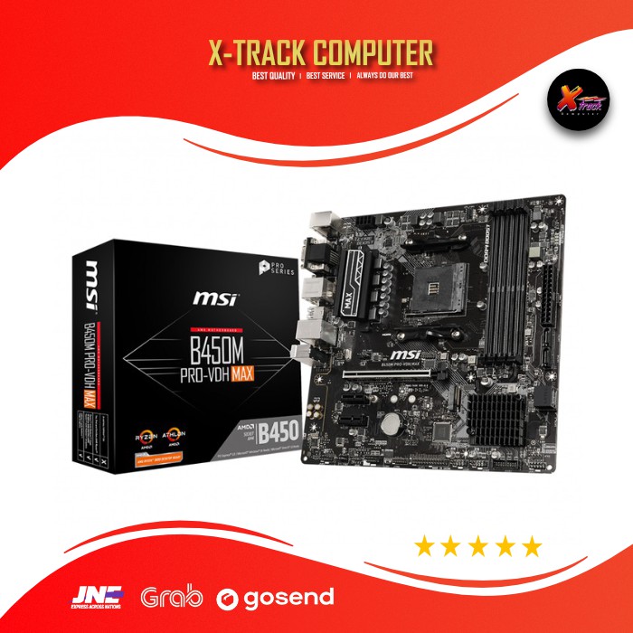 MSI B450M-A PRO MAX (Socket AM4) NEW