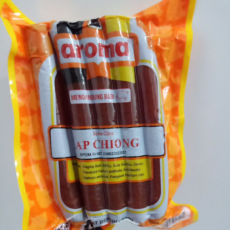 

sosis babi aroma 500 gr | lap chiong babi