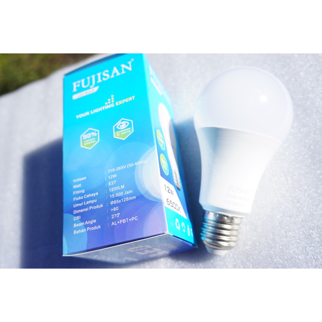 Lampu LED Bulb Murah Berkualitas 12 Watt FUJISAN