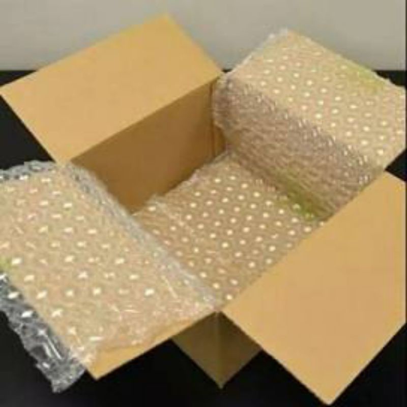 

Tambahan Kardus dan Bubble Wrap