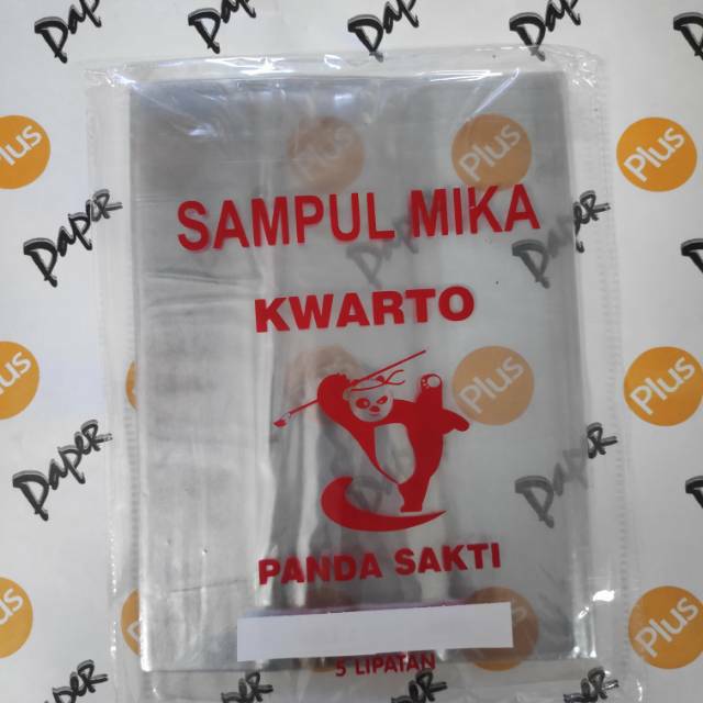 

Sampul Buku Plastik MIKA Quarto / Buku Kecil (10lembar)