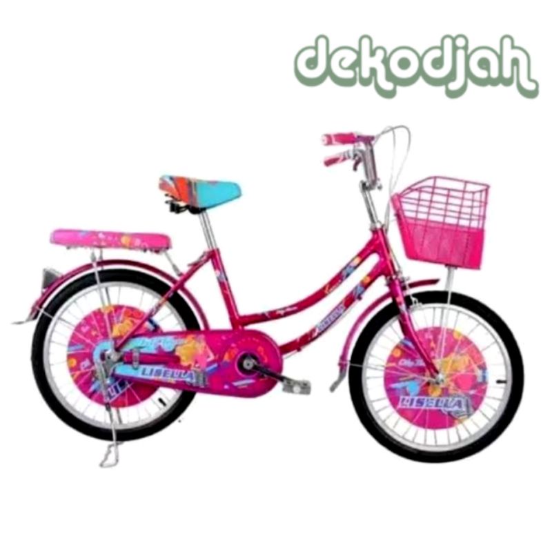 SEPEDA MINI CTB ANAK UKURAN 20 VELION KERANJANG BESI