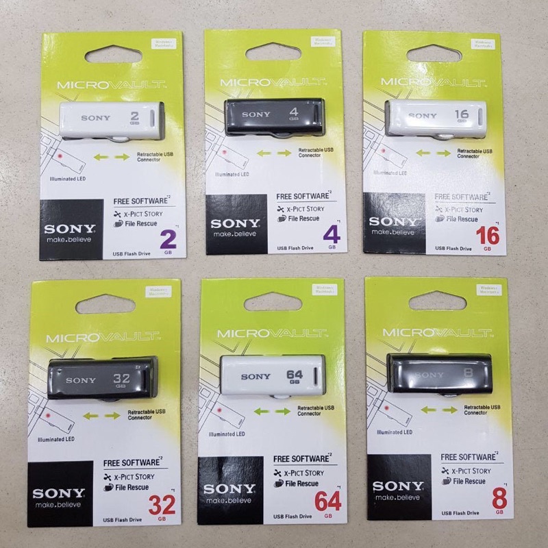 Fashdisk Sony Ori 99% 2GB / 4GB / 8 GB / 16 GB / 32 GB / 64 GB