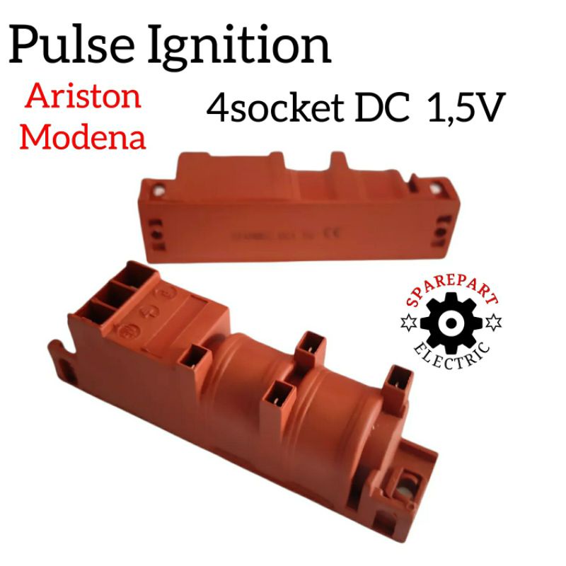 PULSE IGNITION PEMANTIK ( 4 SOCKET DV 1,5V ) KOMPOR GAS ARISTON