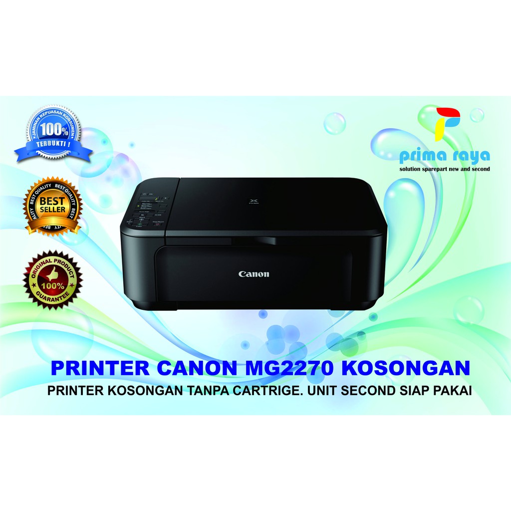 Canon MG2770 Printer Second Kosongan (Tanpa Cartridge)