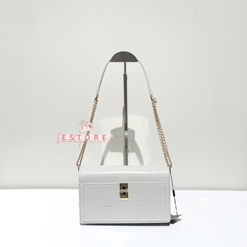 Tas Terbaru Wanita Croco Leather Crossbody