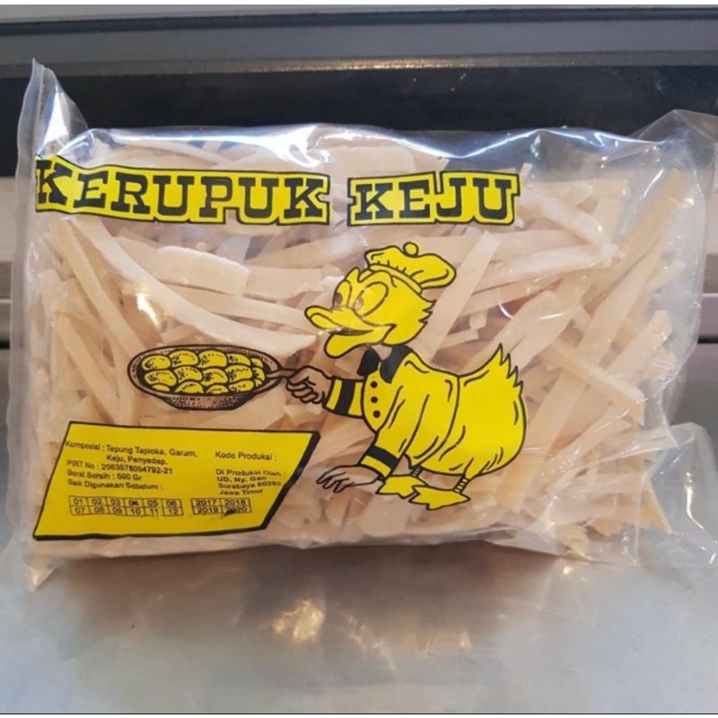 

krupuk keju mentah 500g