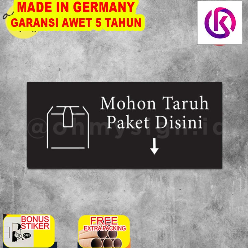 

Grosir Sign Akrilik Mohon Taruh Paket Disini Acrylic Sign Board UV Print
