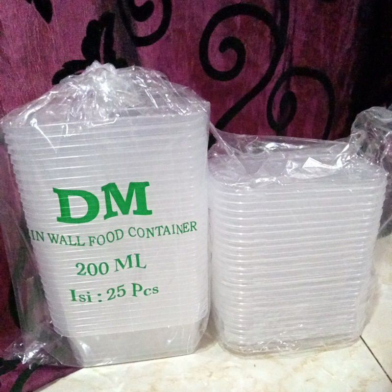 Thinwall 200ml DM kotak