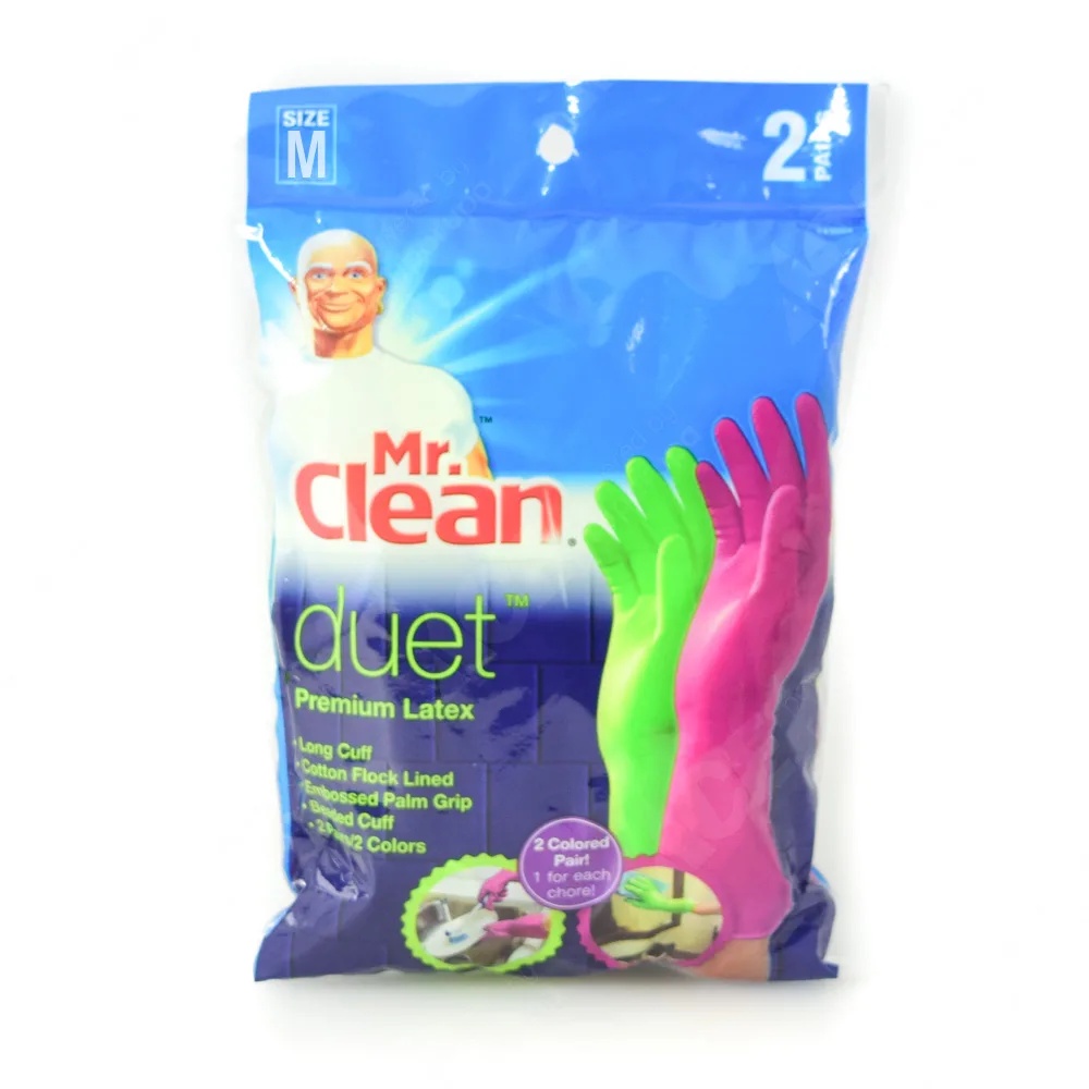 ACE Mr.clean Set 2 Pcs Duet Sarung Tangan Ukuran M