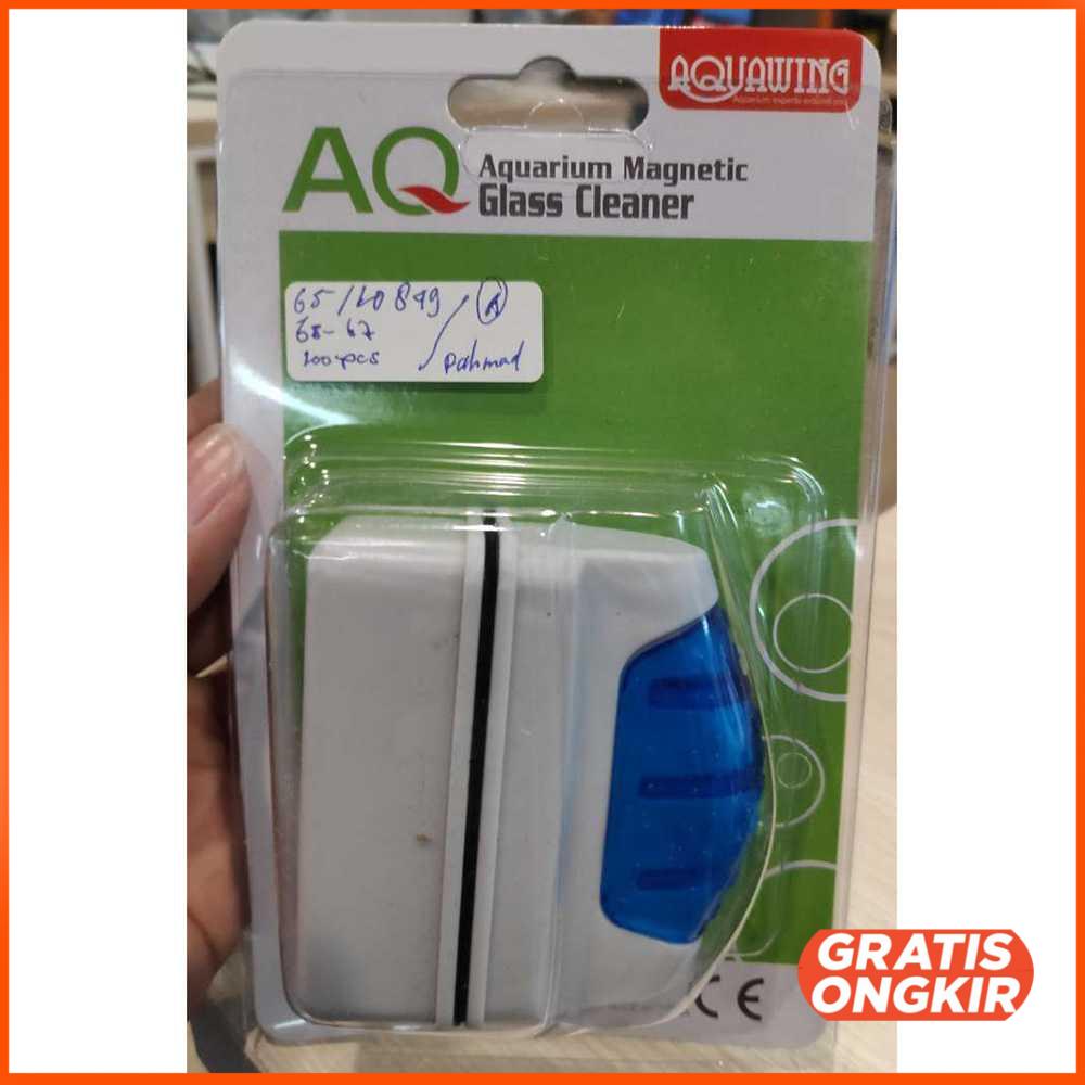Sikat Kaca Magnetic Floating Brush Glass Aquarium - F74