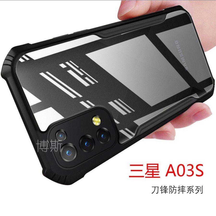 Casing Samsung Galaxy A03S Shockproof Protect Camera Case Samsung Galaxy A03s Hardcase