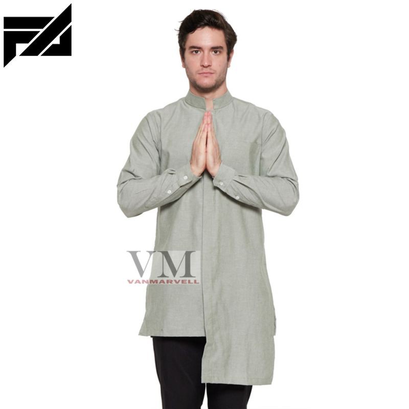 TERBARU VM Baju Koko Jumbo Hijau Gamis Panjang -