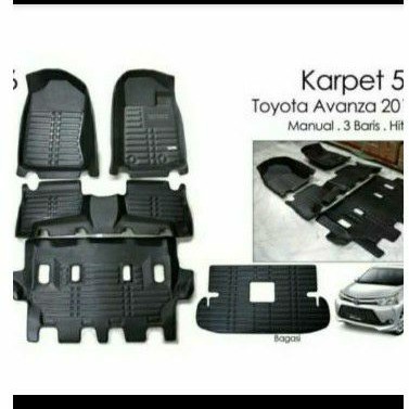 Karpet 5d avanza thn 2016-2020