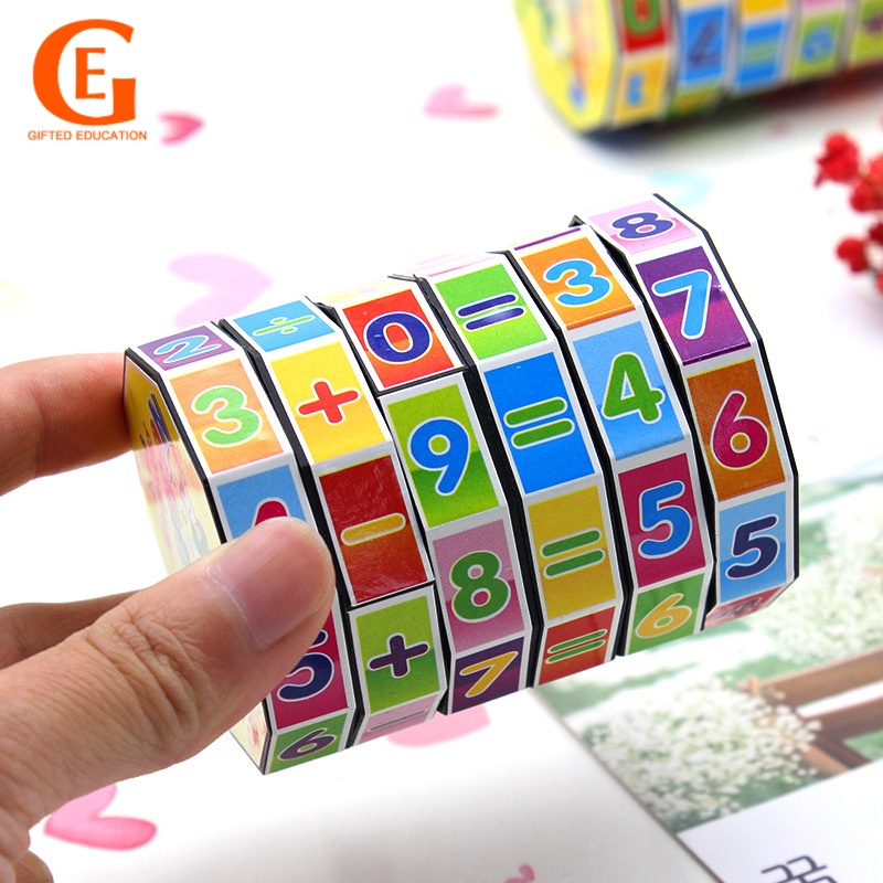 Mainan Kubus Rubik Silinder Digital Untuk Edukasi Anak