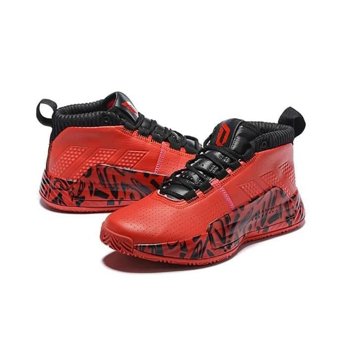 WGM DAME 5 Damian Lillard Red Sepatu Basket Sneakers