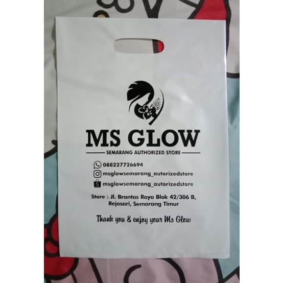 Plastik plong plong sablon plastik olshop