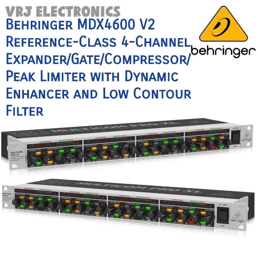 Behringer MDX4600 V2 Reference-Class 4-Channel