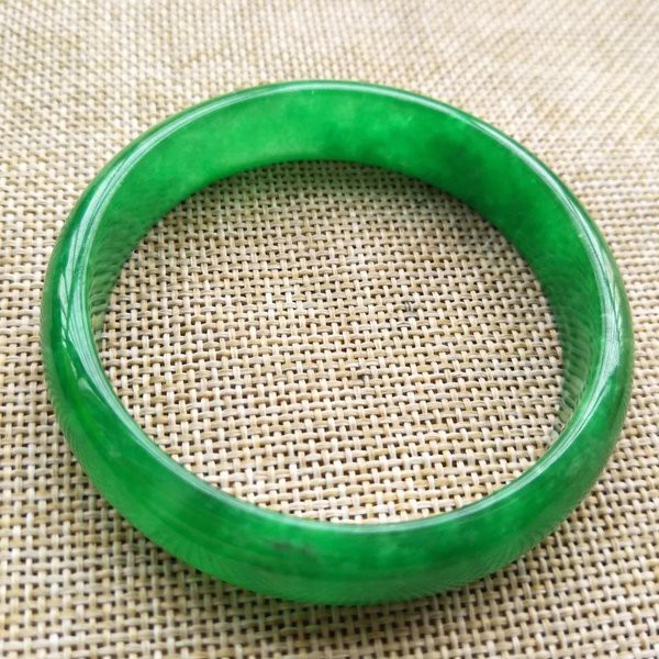 Gelang Giok Green Jade It Jade High Quality