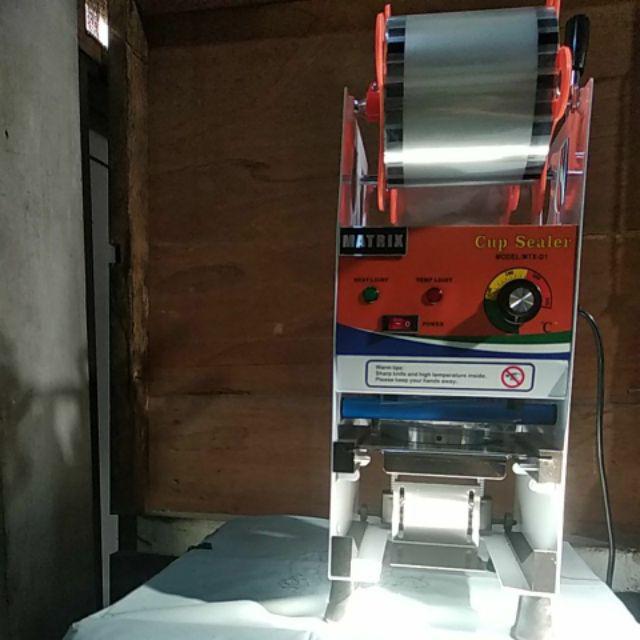 Mesin Cup Sealer Press Gelas Plastik Manual D1