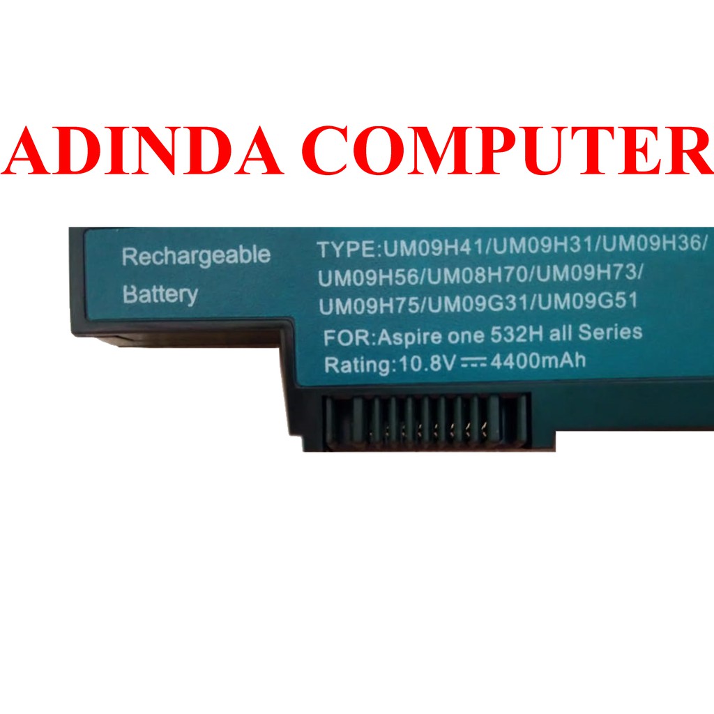 Baterai Acer Aspire One 532 532H AO532H 532G AO532 UM09H36 UM09H41