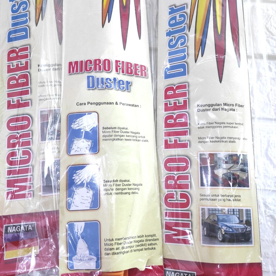 Micro Fiber Duster Alat Pembersih Debu Microfiber Kemoceng Kain Lap abu