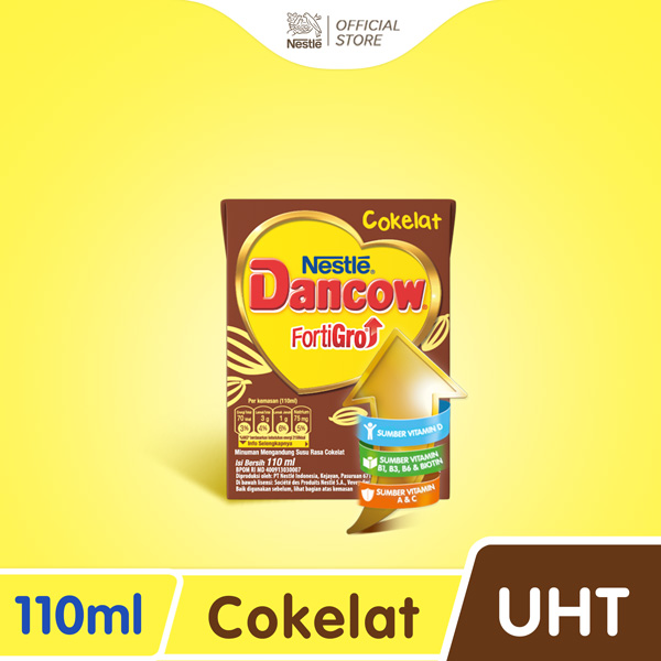 

DANCOW Fortigro Susu UHT Coklat Usia Sekolah 110ml