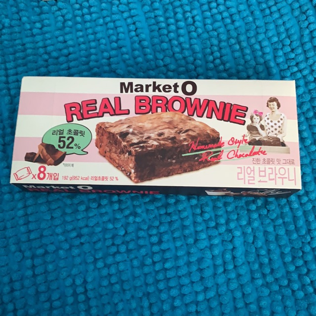 Market O Real Brownie from Korea