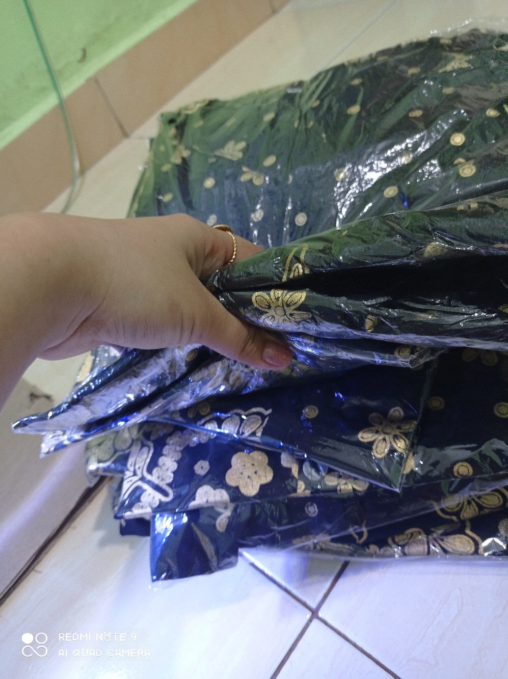 Batik Couple Keluarga Sania Ruffle Ori Putra Mm Termurah