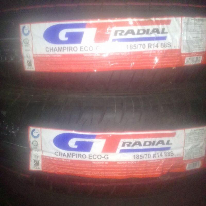 BAN MOBIL UKURAN 185/70/14 GT RADIAL CHAMPIRO ECO