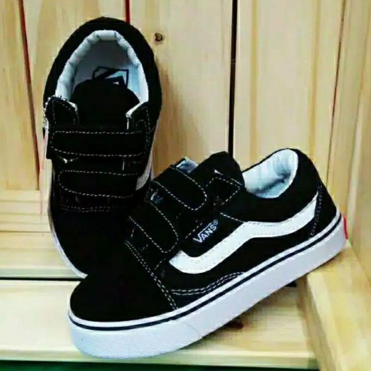(READY 16-35) SEPATU VANS ANAK LAKI LAKI & PEREMPUAN GRADE PREMIUM QUALITY / SEPATU SEKOLAH ANAK SD