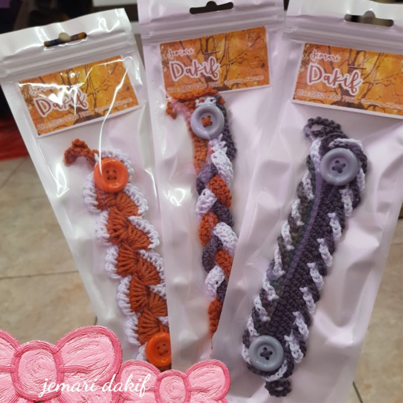 Konektor Masker Rajut | masker | konektor hijab masker | hijab | konektor masker hijab | rajut | aks