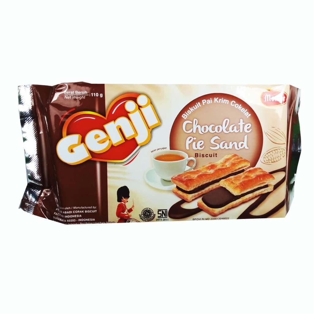 

MONDE GENJI CHOCOLATE PIE SAND BISCUIT 110G